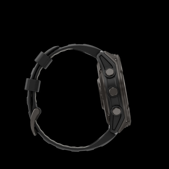 Garmin Fenix 8 Pro 51mm Carbon Adventure Smartwatch - Outdoor Tracker, Extended Battery Life, Map Navigation, LTE LiveTrack, Step Speed Loss, Smart Alarm