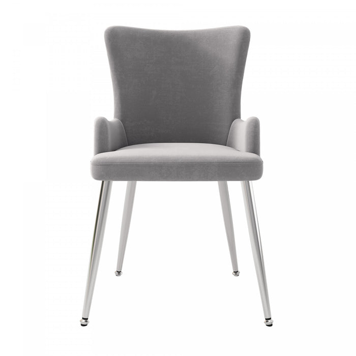 Sophia Modern 5pc Dining Set with table and Chairs,Grey Dining Room Set