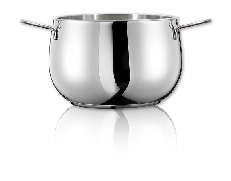 Arimi Luna 12-piece Italian Stainless Steel Cookware Set - Glass Lids
