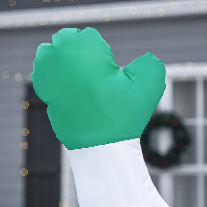 Homcom 8ft Snowman Inflatable Christmas Decoration