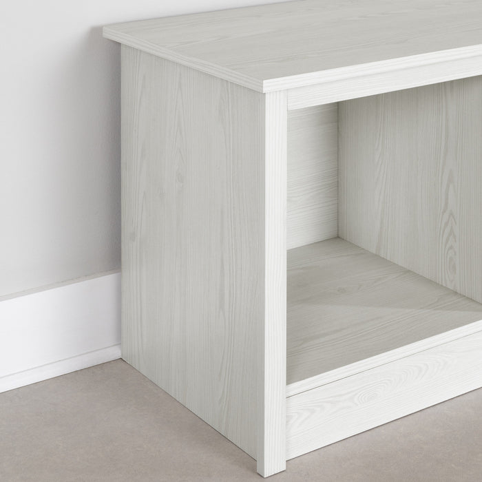 Toza Mudroom Storage Bench - White Pine