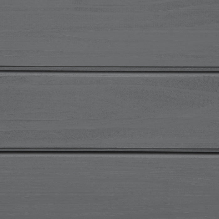 Outsunny Wooden Garden Bench For Outdoor, Grey