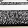 Covington Black White Checkered Pattern Rug, 6'7" x 9'10" Indoor Area Rug | Tapis Covington a Carreaux Noir et Blanc, 6'7" x 9'10"