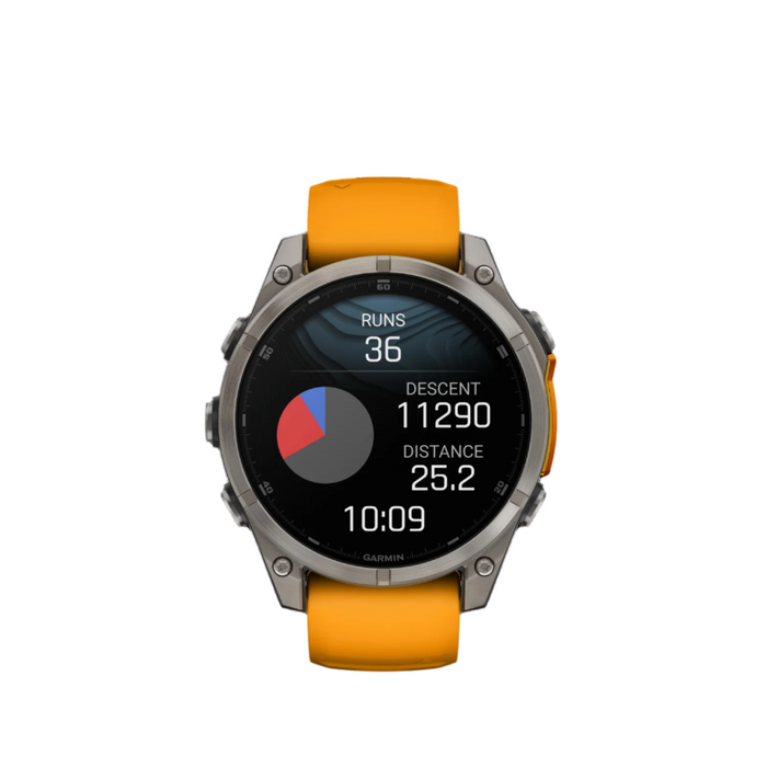 Garmin Fēnix 8 Amoled Sapphire Smartwatch 47mm - Gps, Compass, Gyroscope And Barometric Altimeter 