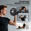 Soozier Adjustable Dumbbell Set, 2 in 1 Weights Set for Home Gym, 112lb
