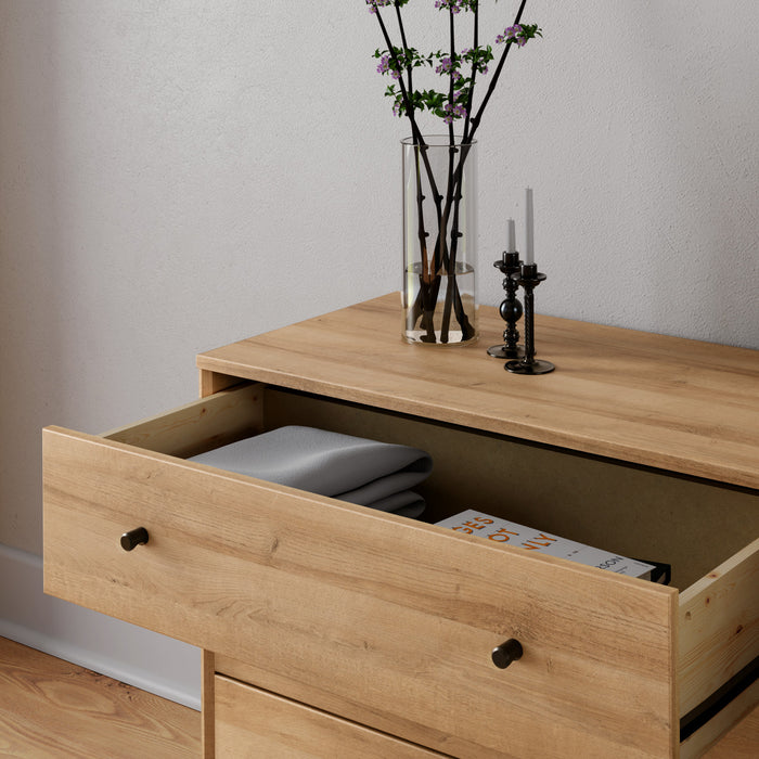 Finnley 3-drawer Nightstand - Natural Oak