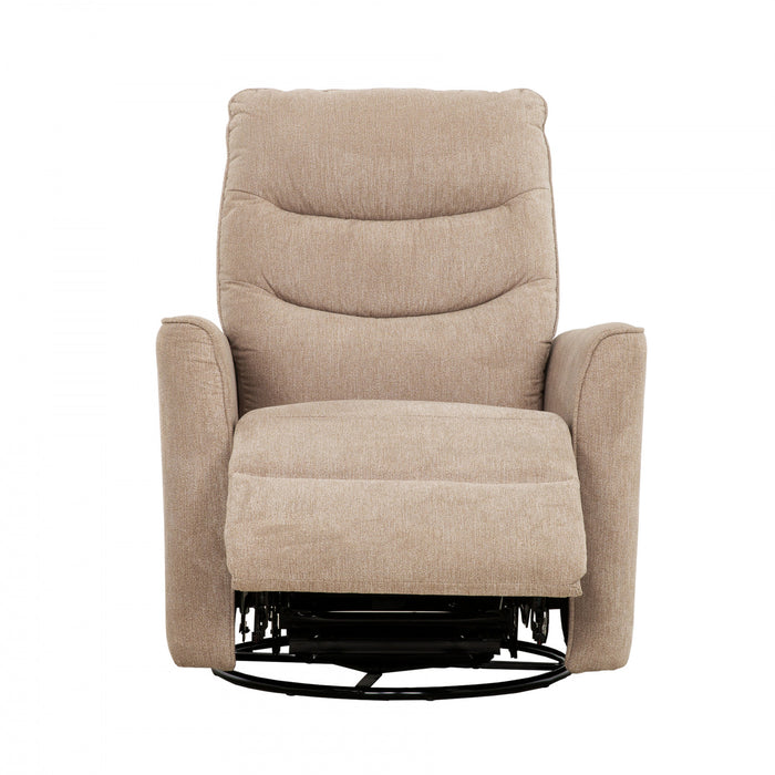 Sawyer 30 in. Upholstered Swivel Glider Recliner - Beige
