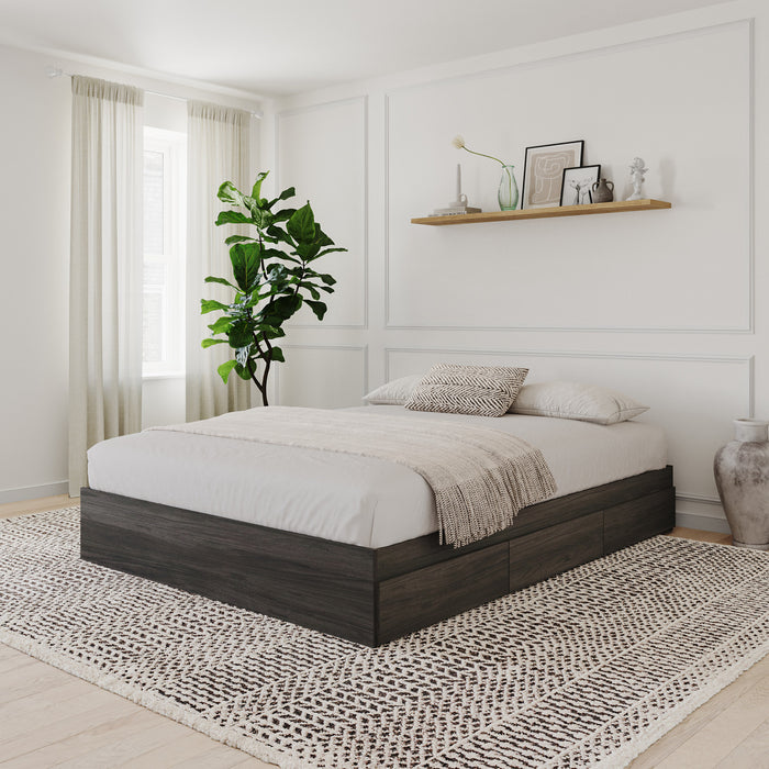 3-Drawer Storage Bed Frame, King