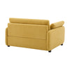 Olivia Oversized Accent Chair with Pillows,Yellow | Fauteuil d’appoint surdimensionne Olivia avec coussins, jaune