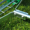 Outsunny Manual Lawn Aerator with Adjustable Handle, Aerator Lawn Tool for Soil Aeration, Grass Aerator for Lawn, Yard, Garden