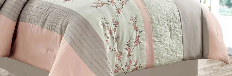 Celina 7-Piece Queen Comforter Set 