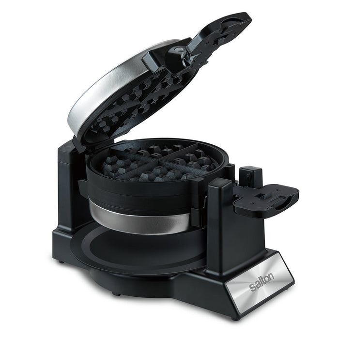 Salton Rotating Double Belgian Waffle Maker