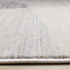 Olivia Grey Black Cream Geometric Rug, 5'3" x 7'10" Indoor Area Rug | Tapis geometrique gris noir creme Olivia, 5'7" x 7'10"