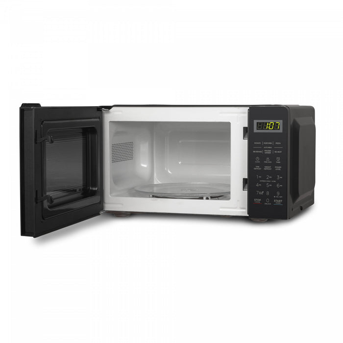 CHM Series Commercial Chef 0.7 Cu. Ft. Countertop Microwave Oven, CHM770B, Black Countertop Microwave Less 1cuft