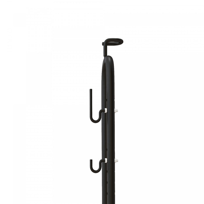 Soozier Vertical & Horizontal Bike Rack Fits 6\"-28\" And 700c Bikes