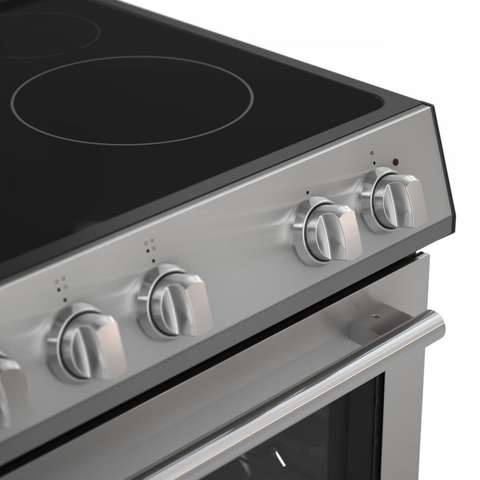 Leonardo Espresso 30\" Slide-In Electric Range in Stainless-Steel, 5.0 cu. Ft. - FFSEL6022-30