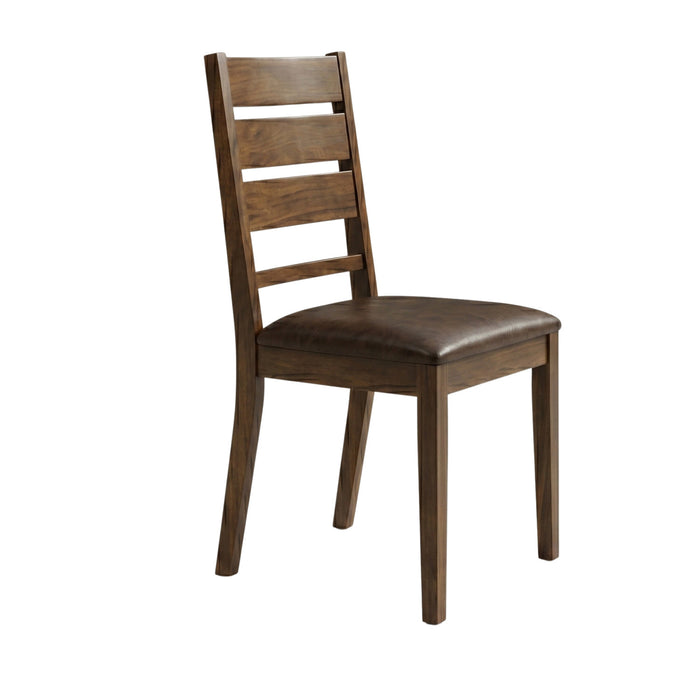 Fenwick 5-Piece Extendable Wood Dining Set, Brown (Seats 4-6)