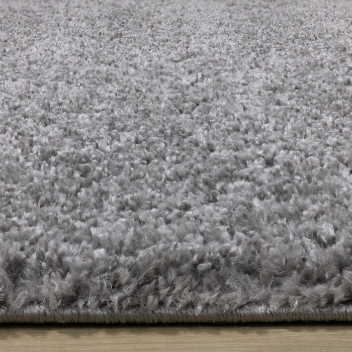 Taylor Dark Grey Comfort Shag Rug, 7'10\" x 10'6\" Indoor Area Rug