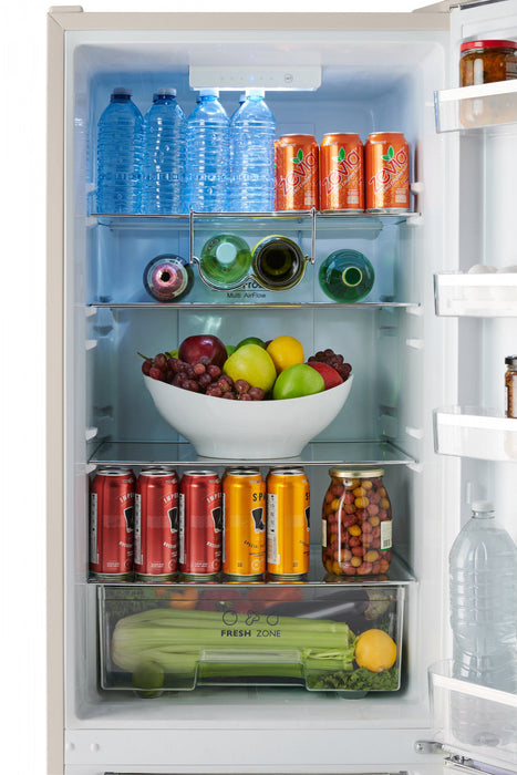 iio 11 Cu. Ft. Bottom-Freezer Retro Refrigerator - ALBR1372W-R