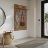 Porto Entryway Wall-Mounted Coat Rack with Shelf | Porte-manteau mural d’entree Porto avec tablette