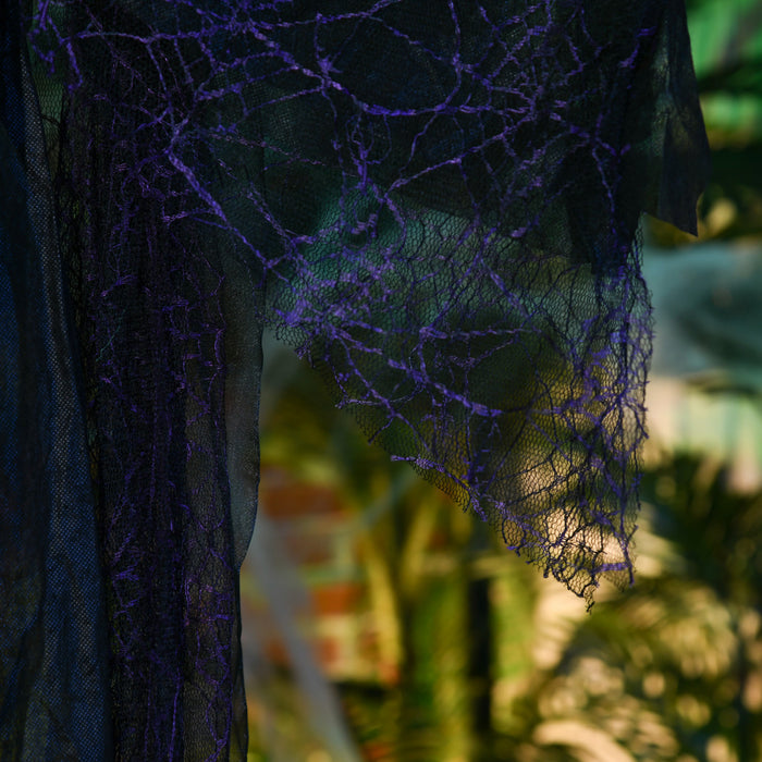 Homcom Black Witch Halloween Prop W/ Light Up Eyes For Party