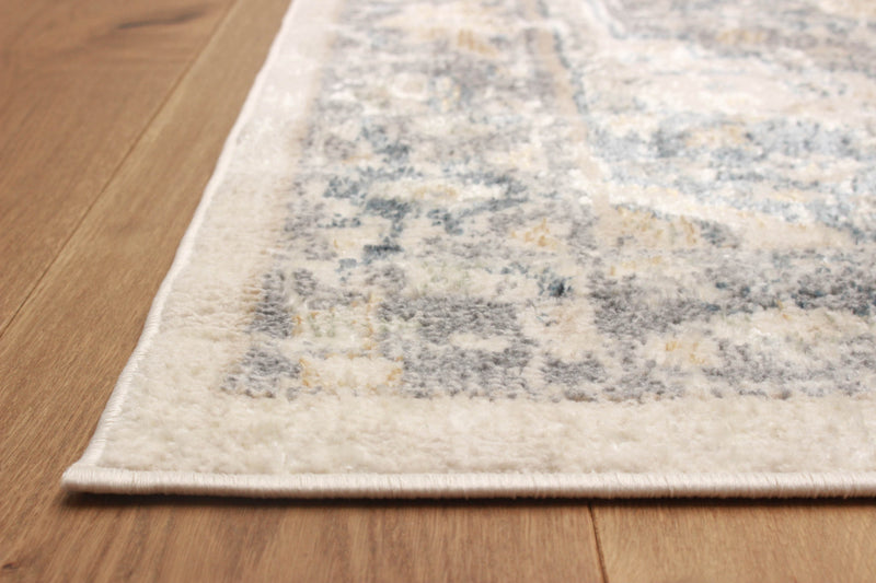 Bijara Blue Runner Area Rug - 2'8\" X 8'2\" 