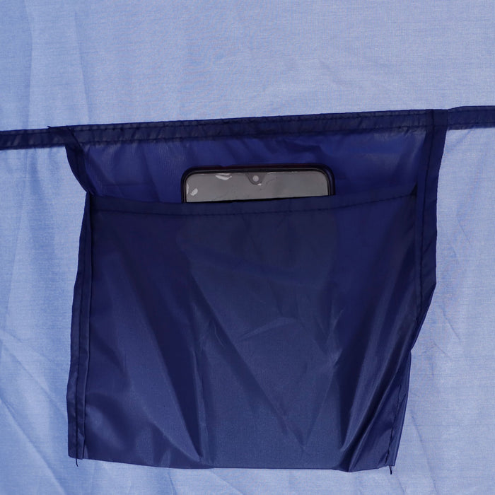 Outsunny Pop Up Shower Tent Portable Dressing Changing Room Privacy Shelter Tents For Outdoor Camping Beach Toilet And Indoor Photo Shoot W/ Carrying Bag, Navy Blue