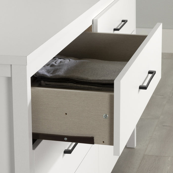 Gravity 5-drawer Chest - Pure White 