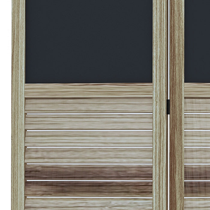 Homcom 4 Panel Room Divider With Chalkboard Folding Privacy Screen