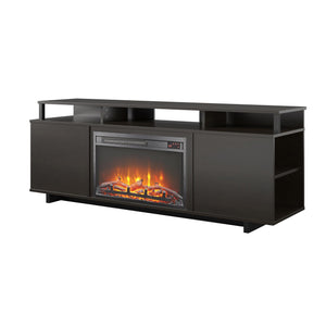 Ameriwood Home Mason Electric Fireplace TV Stand for TVs up to 65
