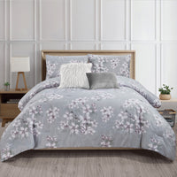 Alysse 5-Piece Floral Comforter Set 
