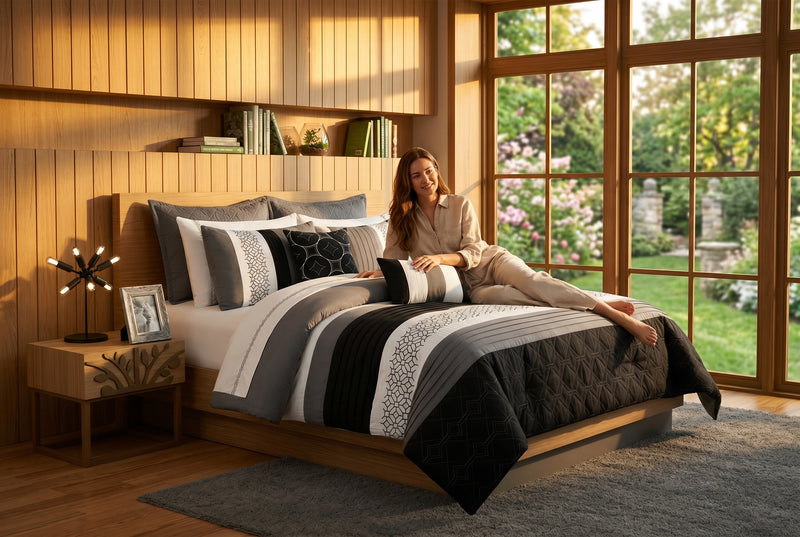 Maddox 7-Piece Queen Comforter Set