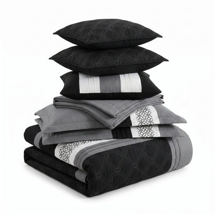 Maddox 7-Piece Queen Comforter Set