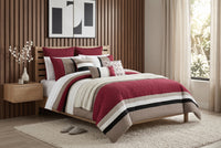 Madison 7-Piece Queen Comforter Set 