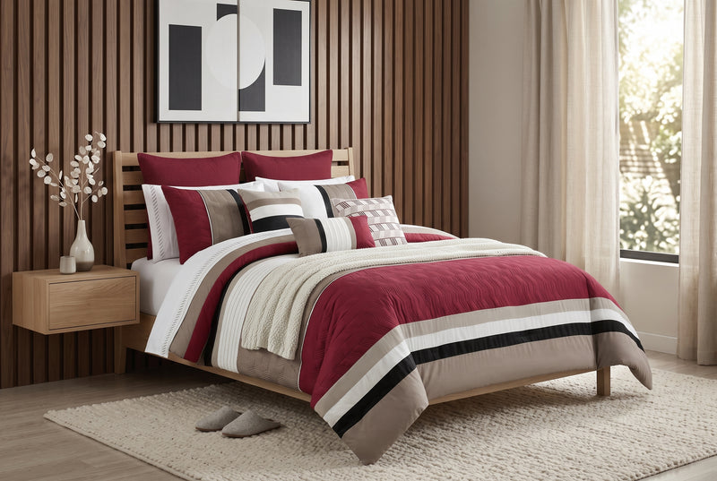 Madison 7-Piece Queen Comforter Set