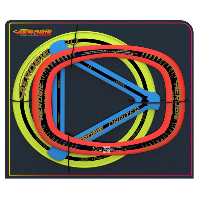 Aerobie 3-Piece Combo Pack Flying Disc