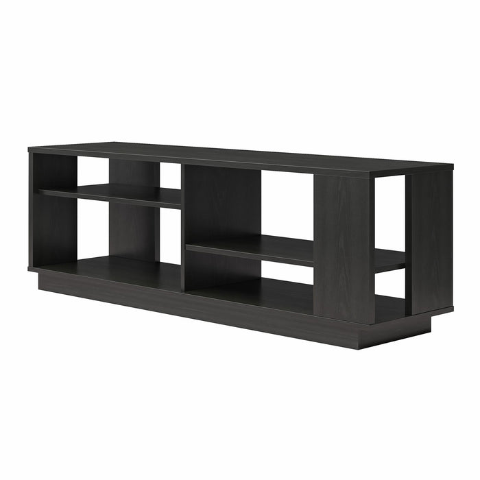 Ameriwood Home Knowle Contemporary TV Stand for TVs up to 60\" - Black Oak