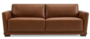 Oslo Leather Sofa - Nutmeg