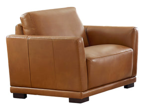 Oslo Leather Chair - Nutmeg