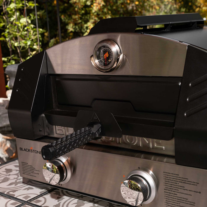 Blackstone Griddle Essentials Portable Pizza Oven with 15\" Cordierite Stone - 6964