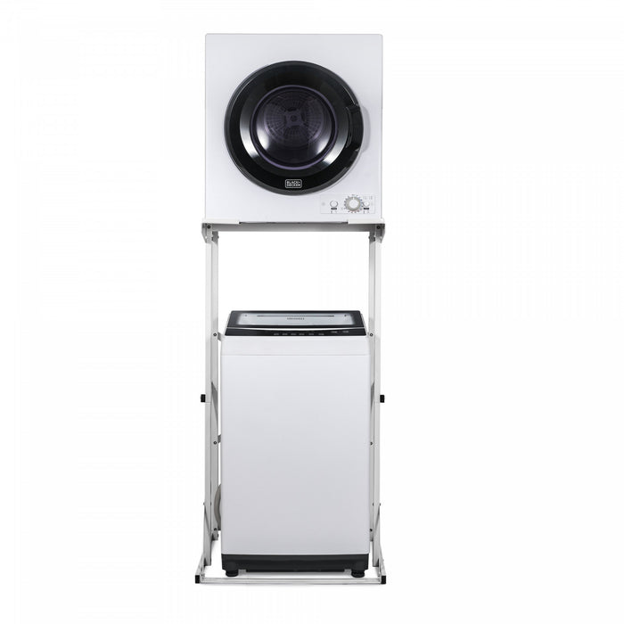 BCDPW Series BLACK+DECKER Washer Dryer Stacking Rack Stand, BWDS, White