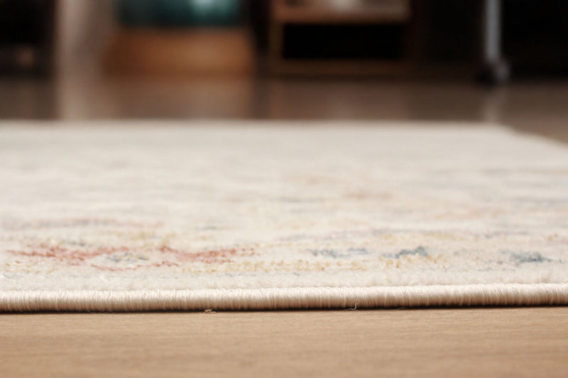 Rococo Ivory Runner Area Rug - 2'8\" X 8'2\"  