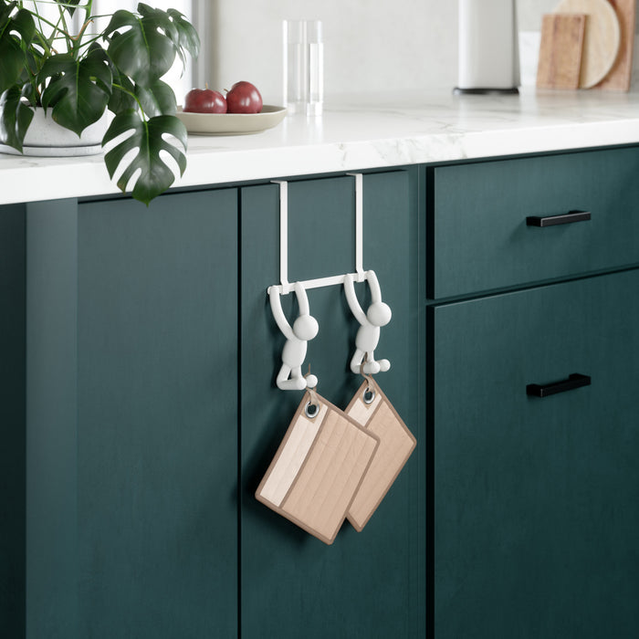 Umbra Buddy Double Over-Door Hooks - White