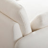 Olivia Oversized Accent Chair with Pillows,White | Fauteuil d’appoint surdimensionne Olivia avec coussins, blanc
