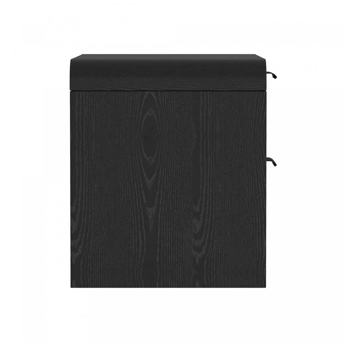 Grace Modern 28\" Nightstand in Black