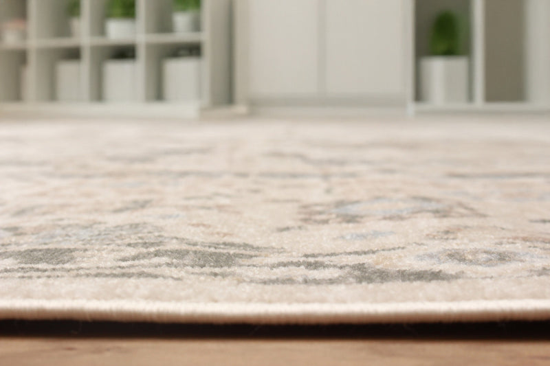 Gloria Ivory Runner Area Rug - 2'8\" X 8'2\"  