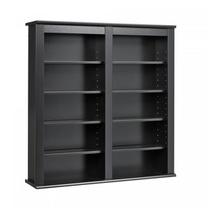 Double Wall Mounted Storage - Black