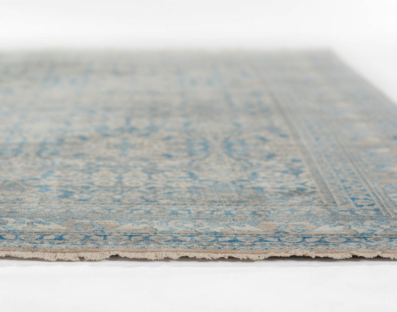 Ariana Traditional 2'6\" x 8'0\" Runner Rug in Blue Indoor Area Rug