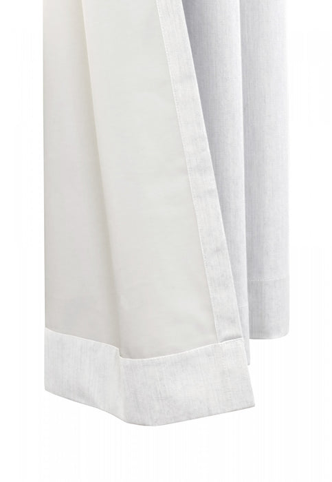 Thermaplus Kelly White Blackout Grommet Curtain Panel - 52 x 84