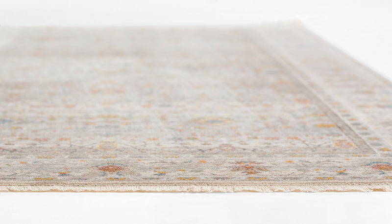 Zaina Traditional 2'6\" x 8'0\" Runner Rug in Grey Indoor Area Rug